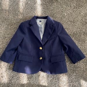 Janie and Jack Navy Sports Coat